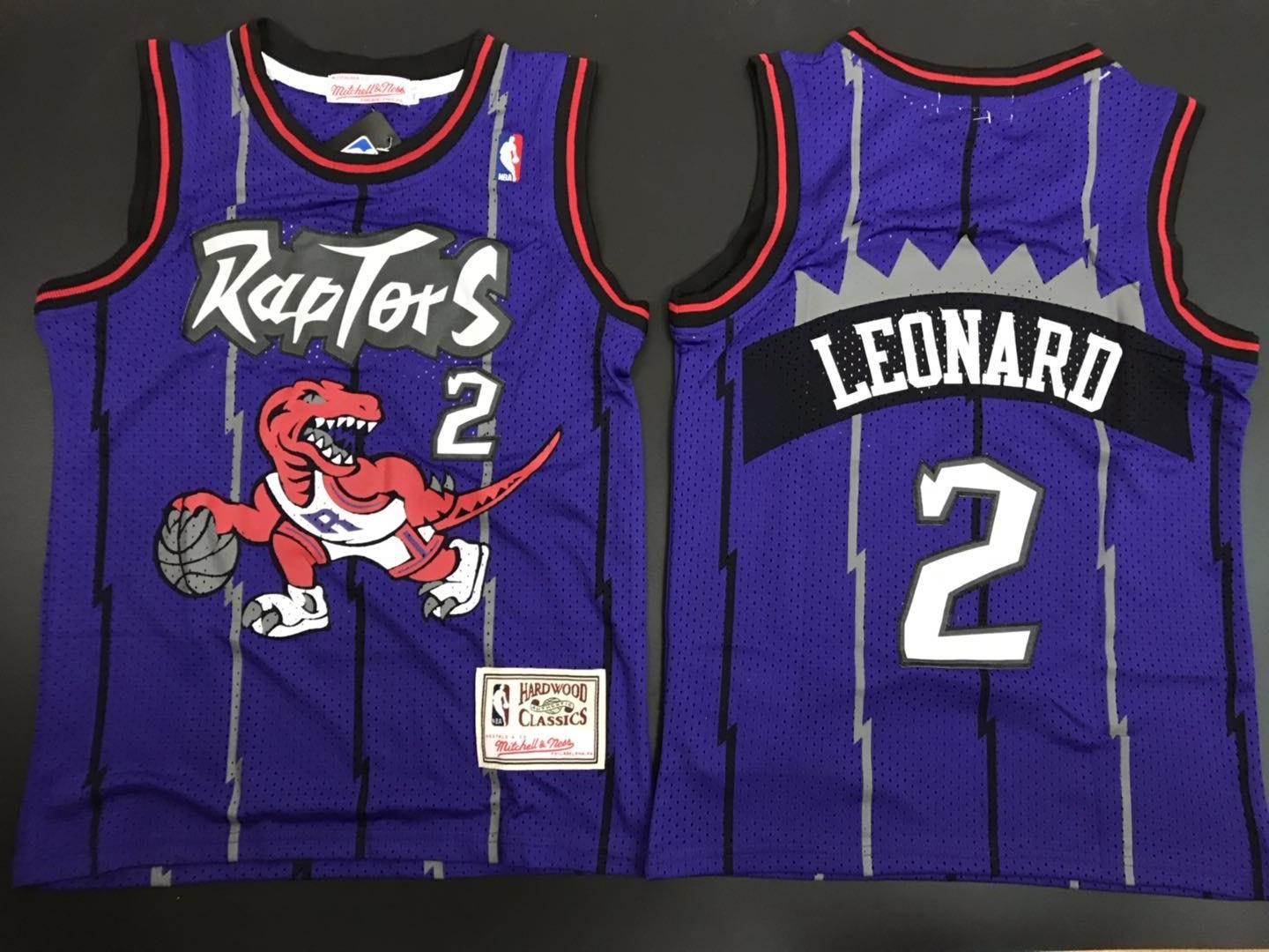Men's Toronto Raptors #2 Kawhi Leonard Blue Swingman Stitched NBA Jersey